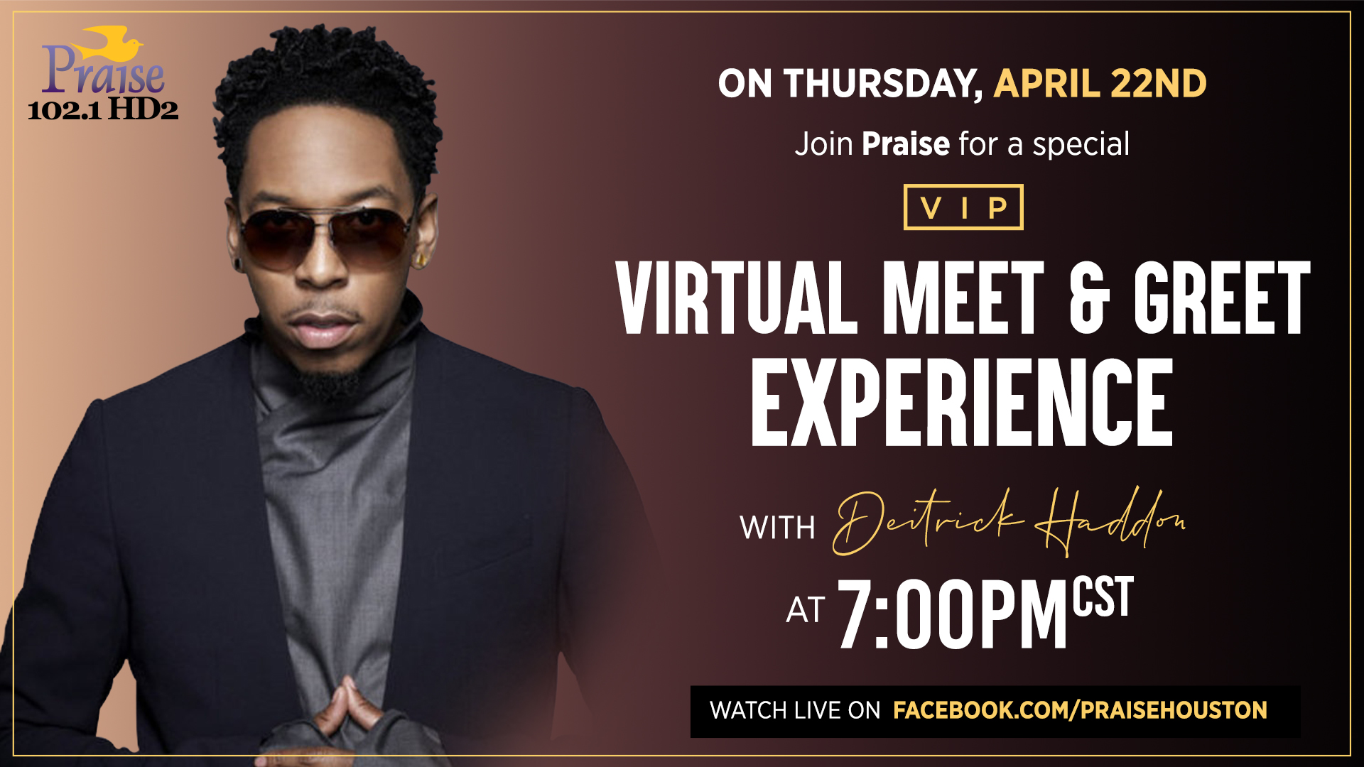 Deitrick Haddon Meet & Greet Praise