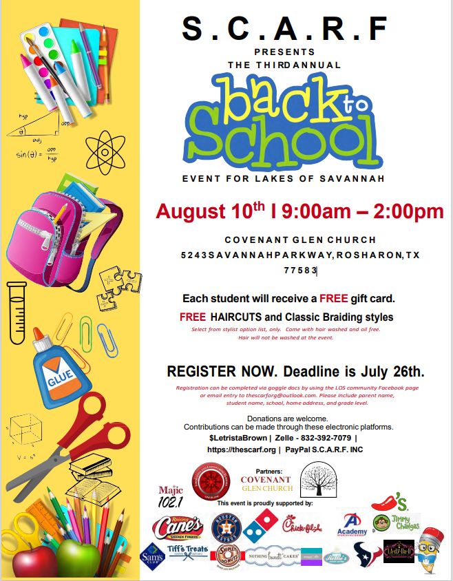 Back to School Event
