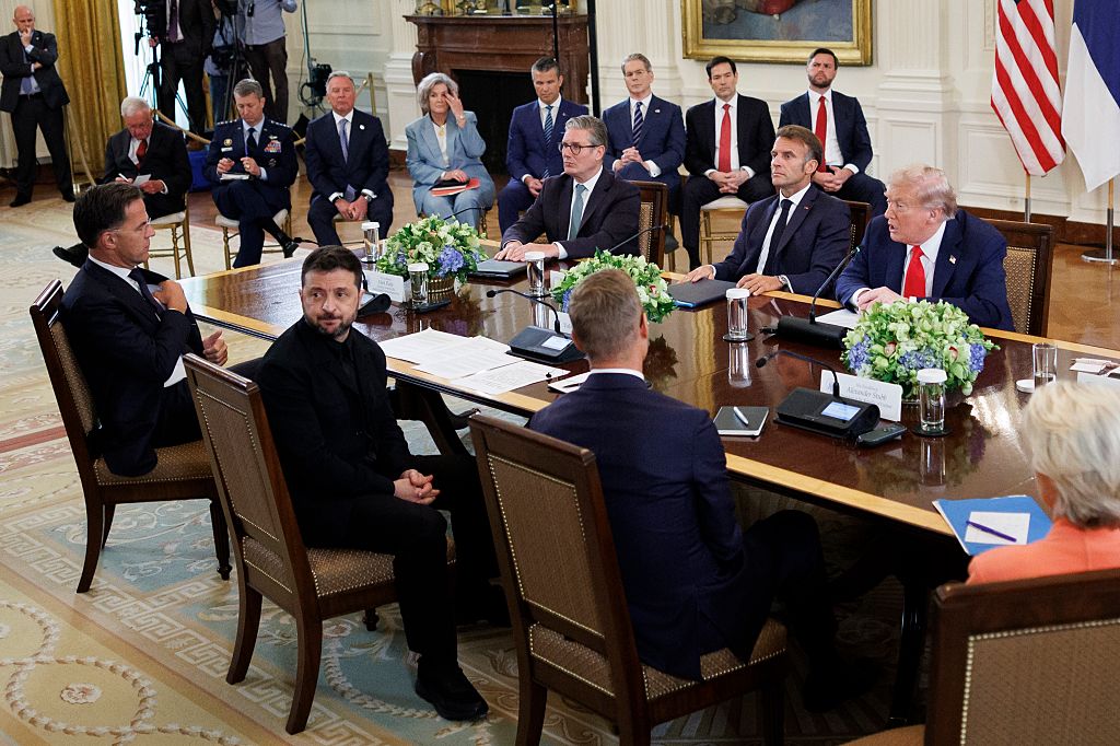 Volodymyr Zelensky at the White House