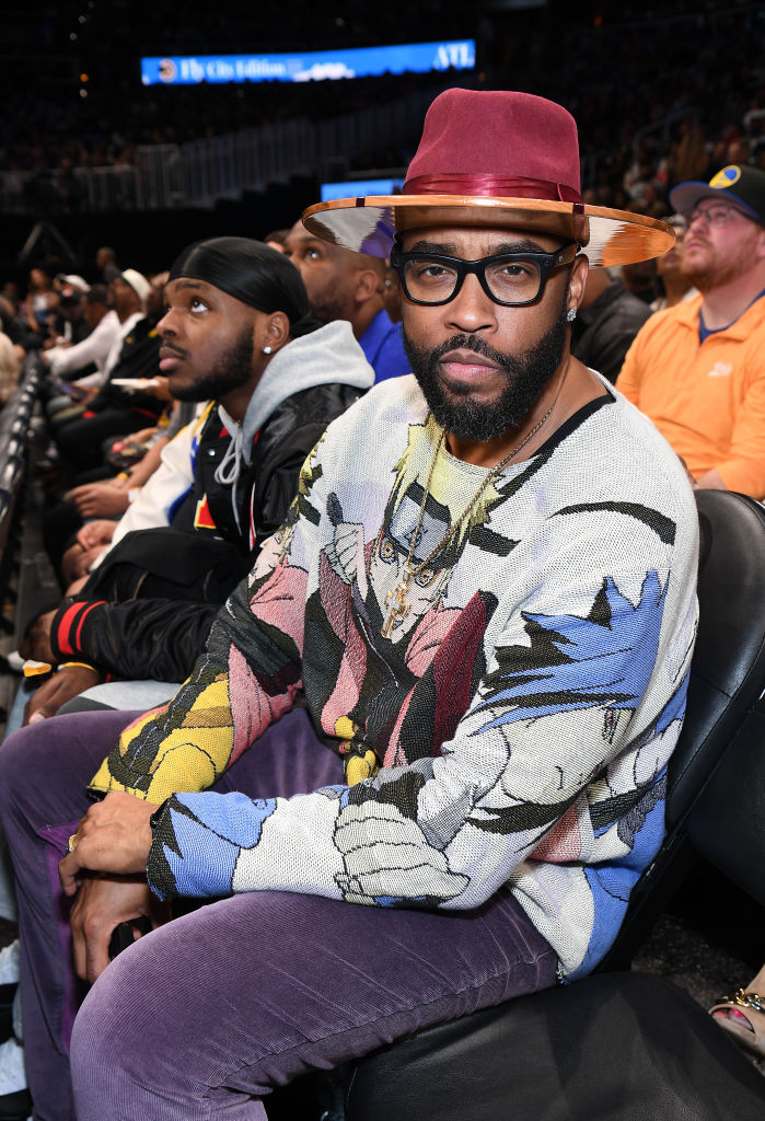 Celebrities Attend Golden State Warriors v Atlanta Hawks